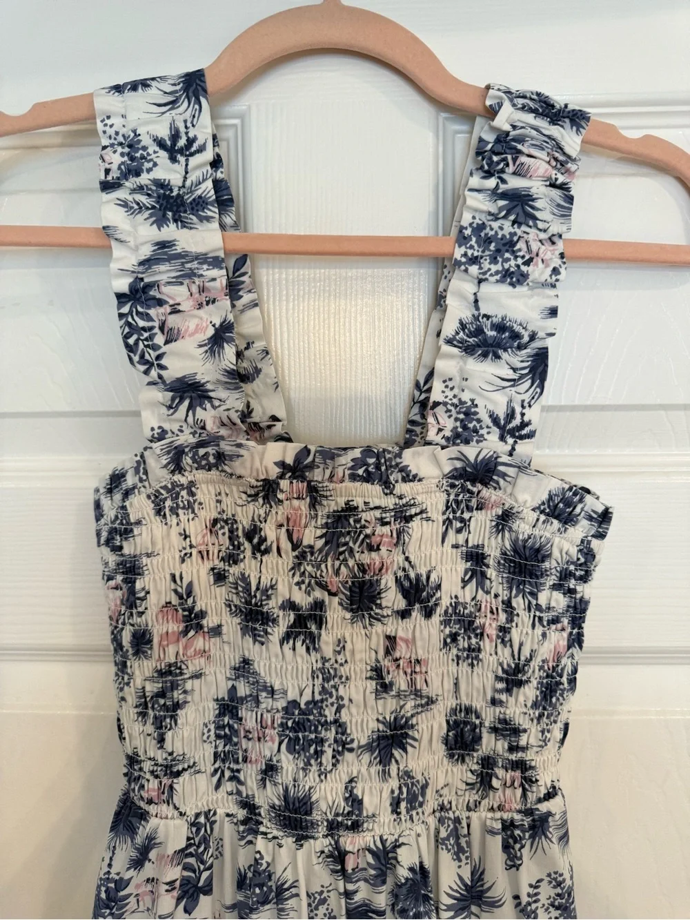 Abercrombie & Fitch Smocked Maxi Dress